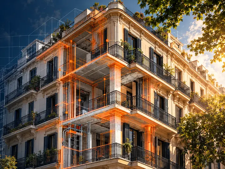 Edificio y dossier de riesgos para una due diligence técnica