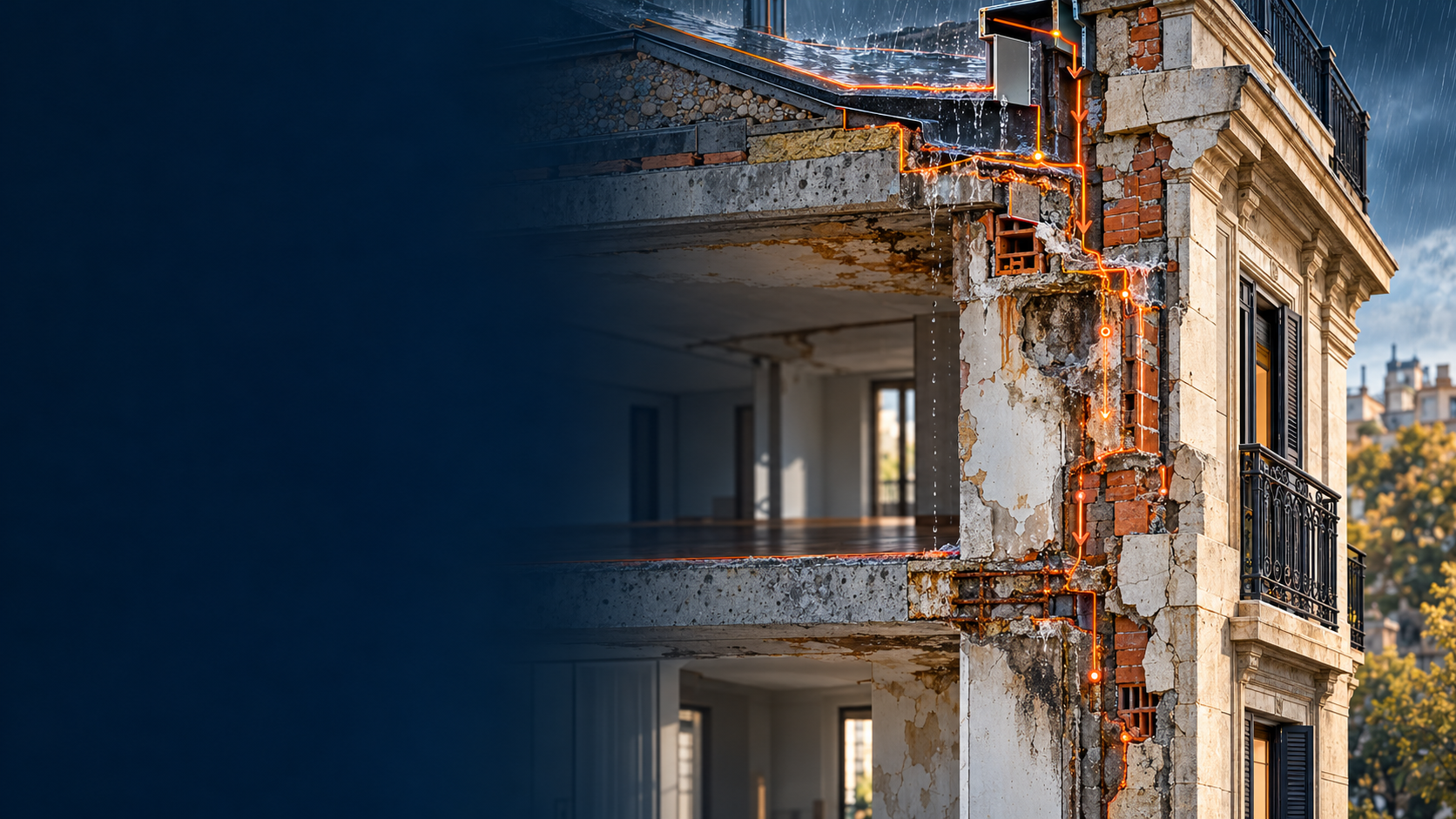 Indicio constructivo documentado para un peritaje técnico